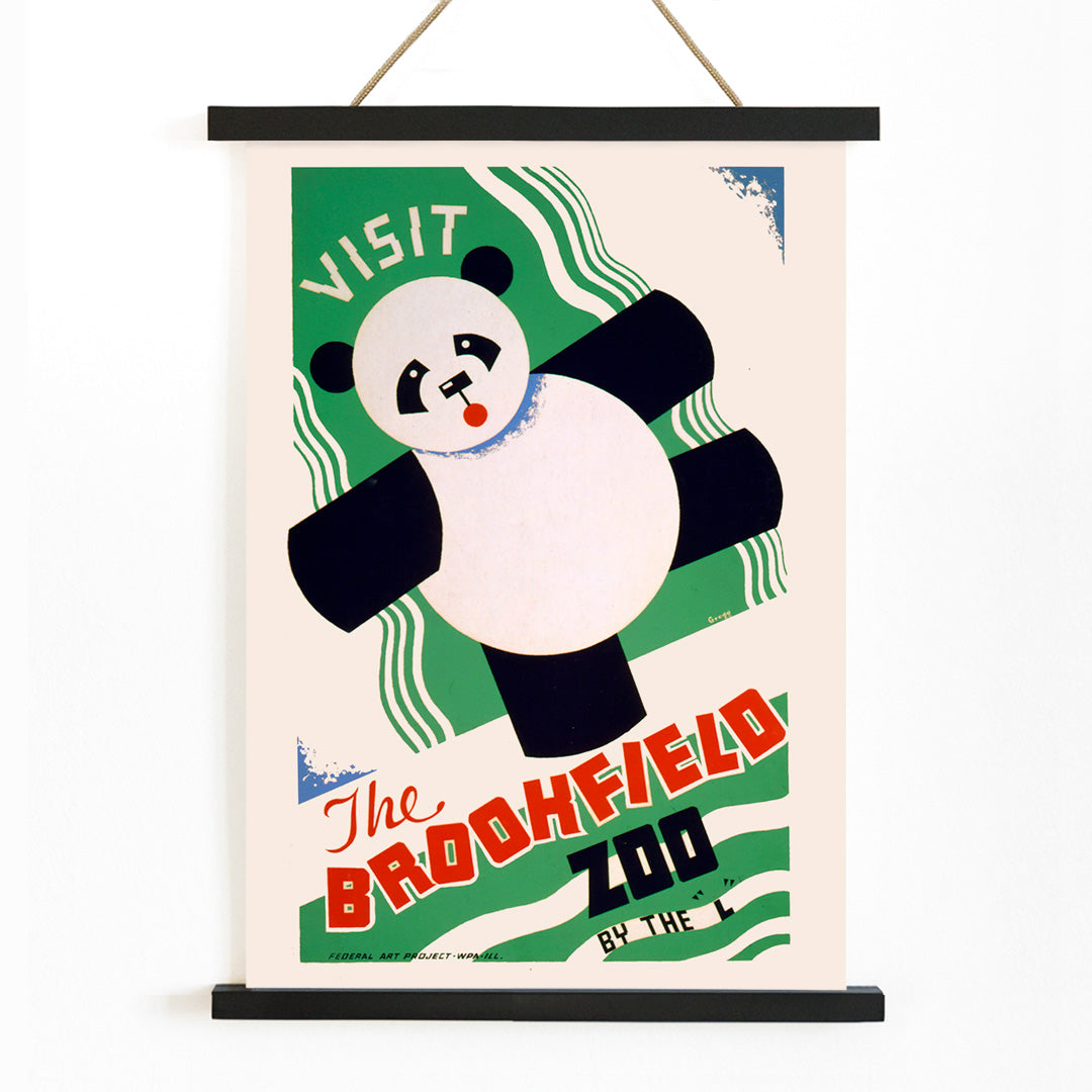 , with wooden magnetic frame on white background