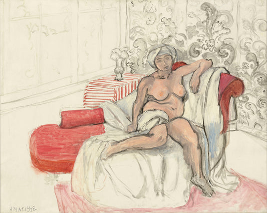 Henri matisse nu demi couche045131)