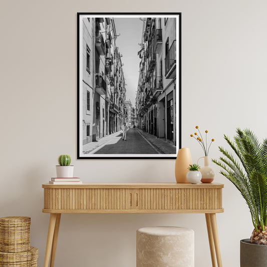 , framed and displayed in home decor