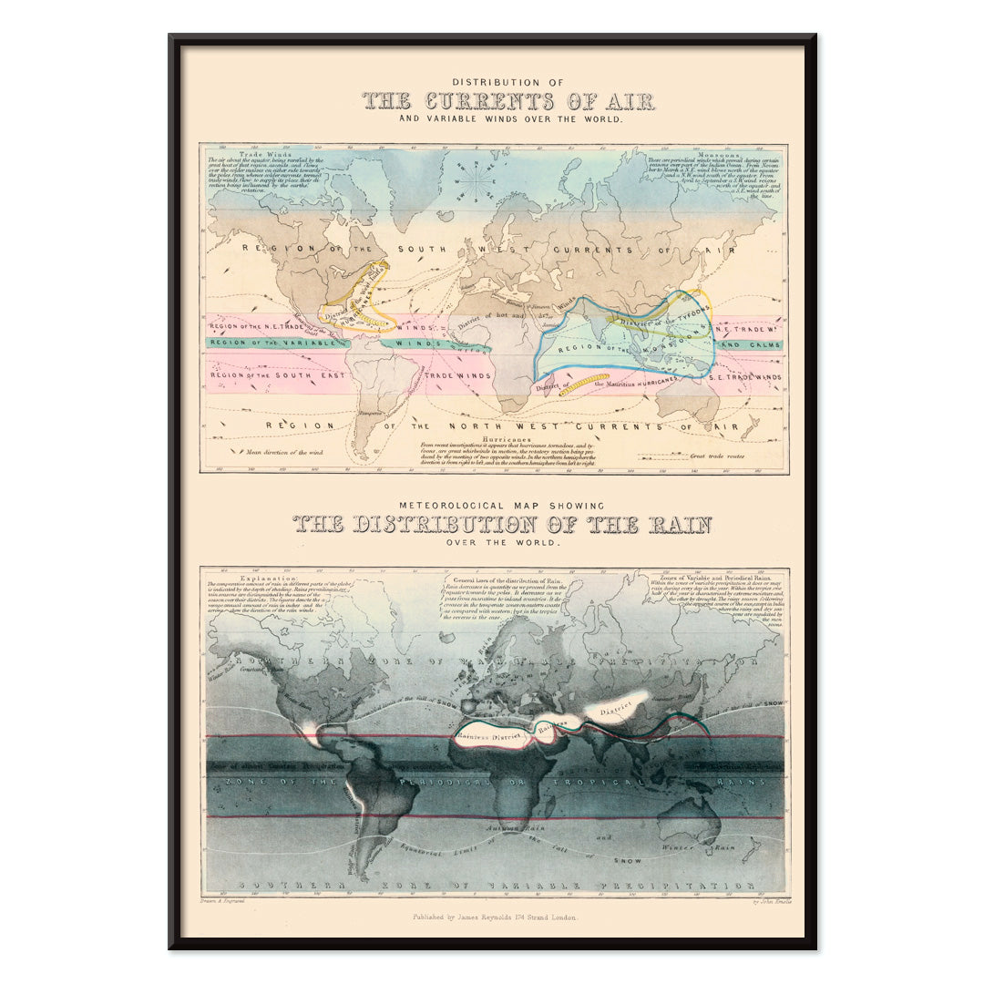 , with black aluminium frame on white background