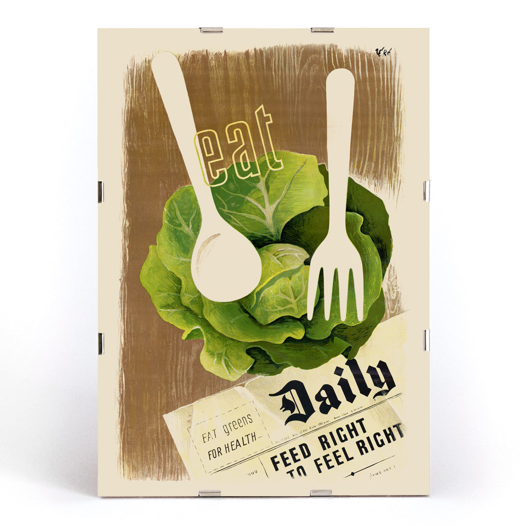 , framed and displayed in modern living room decor