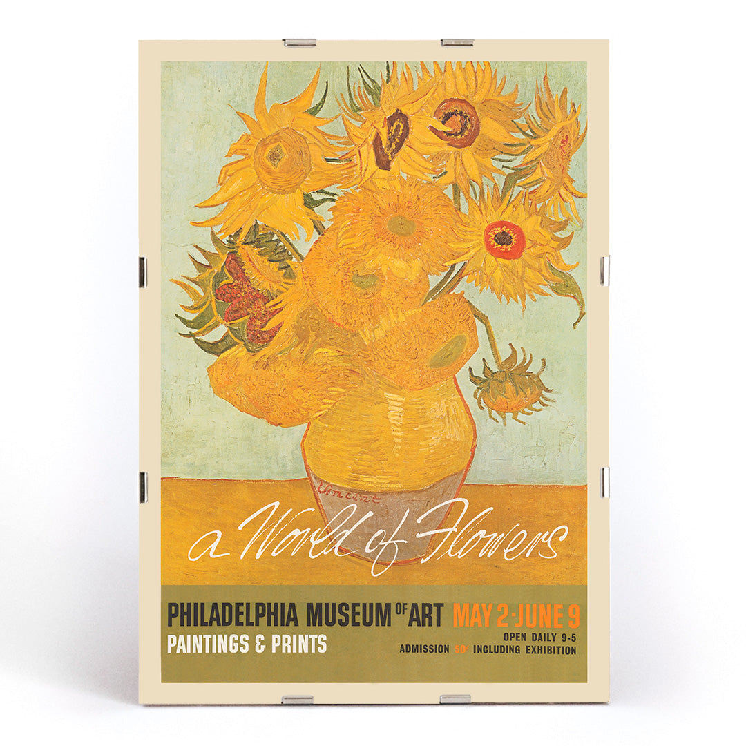 , framed and displayed in modern living room decor