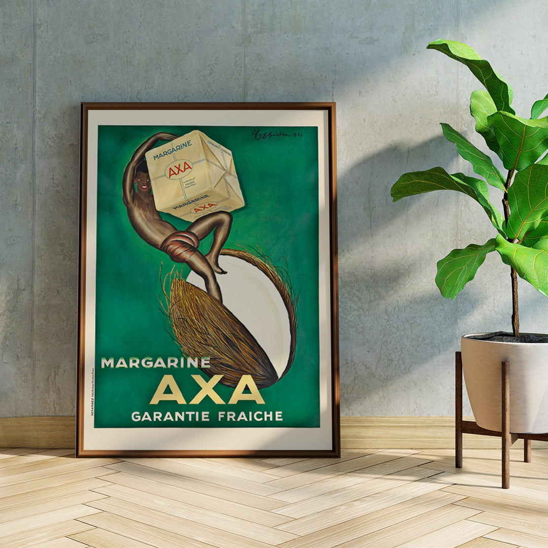 , framed and displayed in home decor