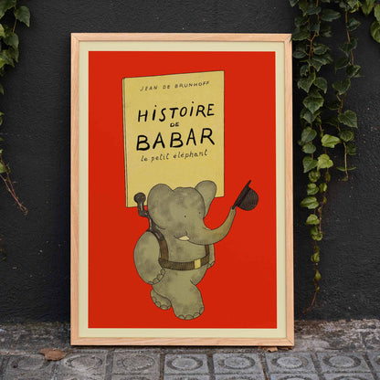 , framed and displayed in home decor