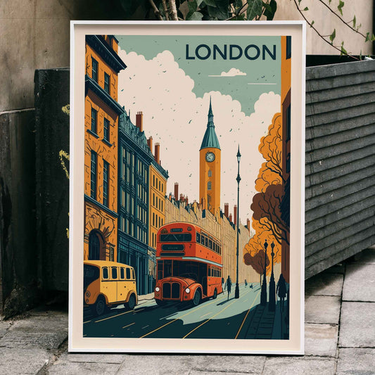 , framed and displayed in home decor