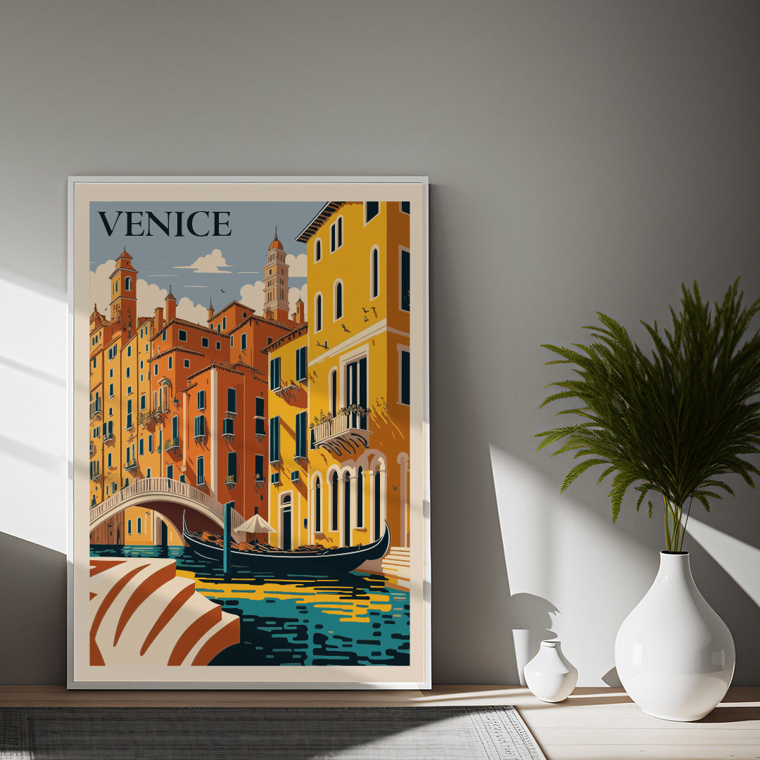 , framed and displayed in home decor