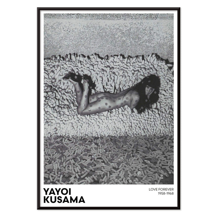 , with black aluminium frame on white background