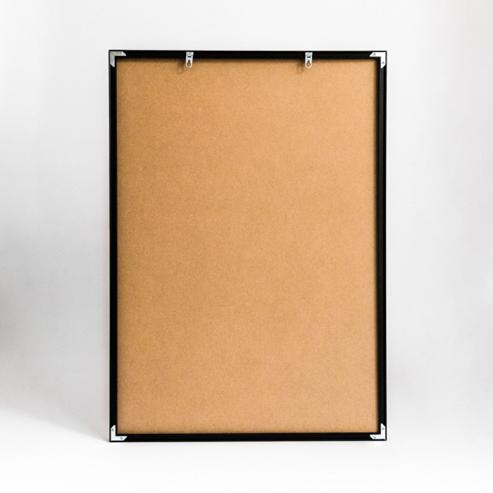 Cadre en aluminium noir A1